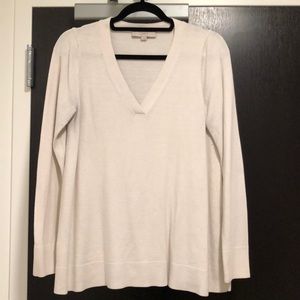 Cream LOFT sweater